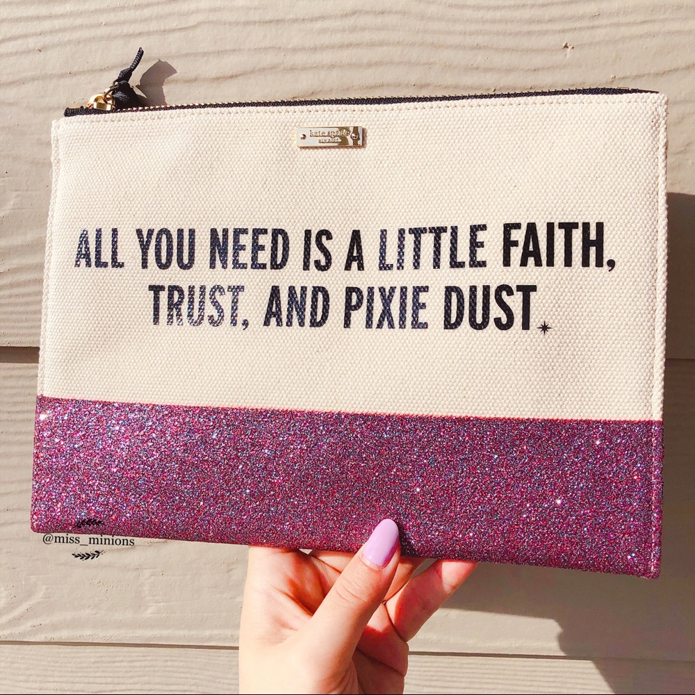 ✨HP✨Kate Spade Disney Pixie Dust Clutch - Picture 6 of 7